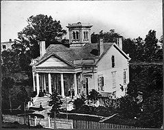 Clarke House in 1856
